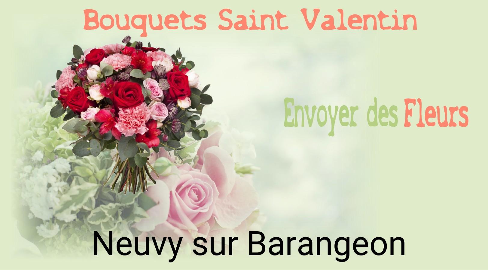 Roses de Saint-Valentin livrées à Neuvy-sur-Barangeon